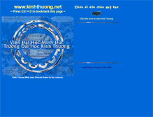 Tablet Screenshot of kinhthuong.net